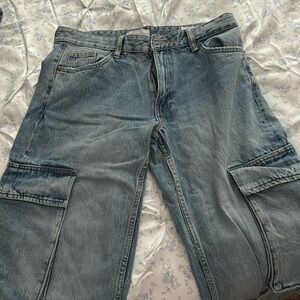 Zara cargo jeans